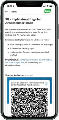 Kölner Startup löst 3G-Abfrage für Unternehmen einfach & sicher
