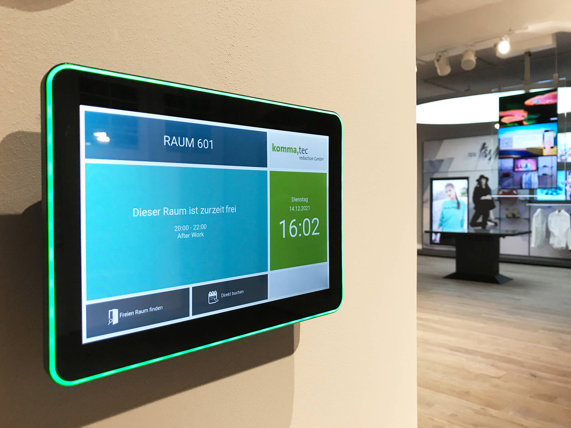 Eine Software für digitale Türschilder und mehr