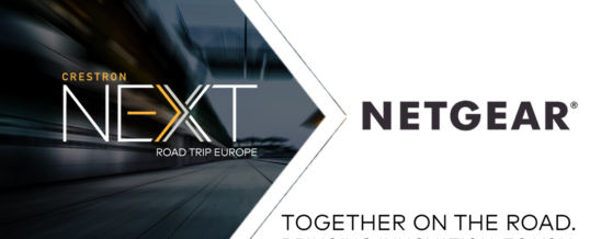 NETGEAR® kooperiert mit Crestron® beim „Crestron Next Road Trip Europe“