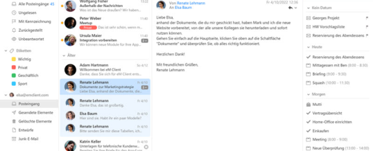 eM Client bringt Next-Gen-Version der E-Mail-Software auf den Markt