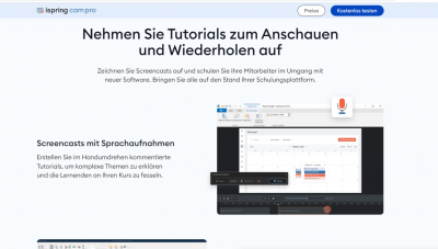 iSpring Solutions Inc. bringt CamPro 11 auf den Markt erstmals