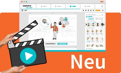 Die neue simpleshow ‚motion‘ – automatisch Animationen dank leistungsstarker KI