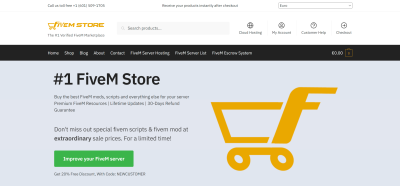 FiveM Store LLC kündigt eine unglaubliche Auswahl an Mods, Skripten und Ressourcen für FiveM an!