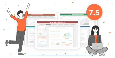 ONLYOFFICE Docs 7.5: Brandneuer PDF-Editor, mehr Barrierefreiheit und zahlreiche Quality-of-Life-Features