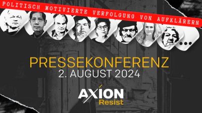 Ankündigung: Pressekonferenz zur politisch motivierten Verfolgung von Aufklärern
