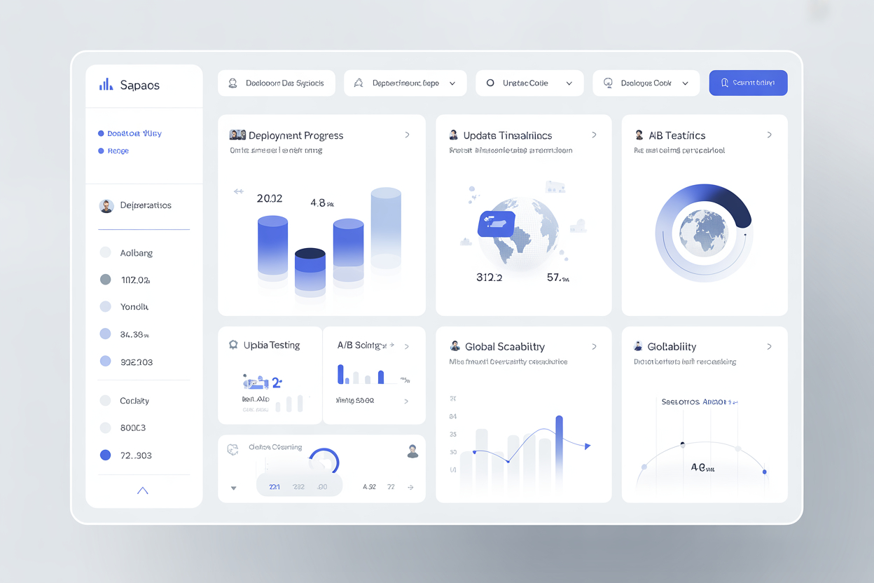 Betrieb & Wachstum: stabil skalieren SaaS-Dashboard mit Deployments, Updates, A/B-Tests und internationaler Skalierung